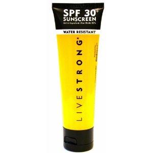 thinksport LIVESTRONG sunscreen