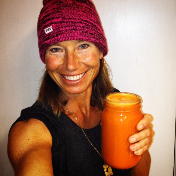 carrot apple ginger juice and me