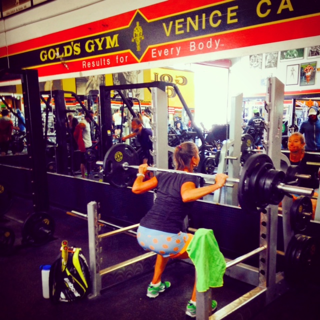 squats, intense training, but not overtraining